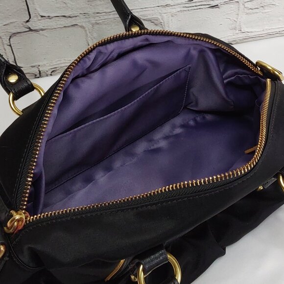 COACH 'GABRIELLE' POCHETTE BAG LEATHER STRAP GOLD CREED - Picture 9 of 16